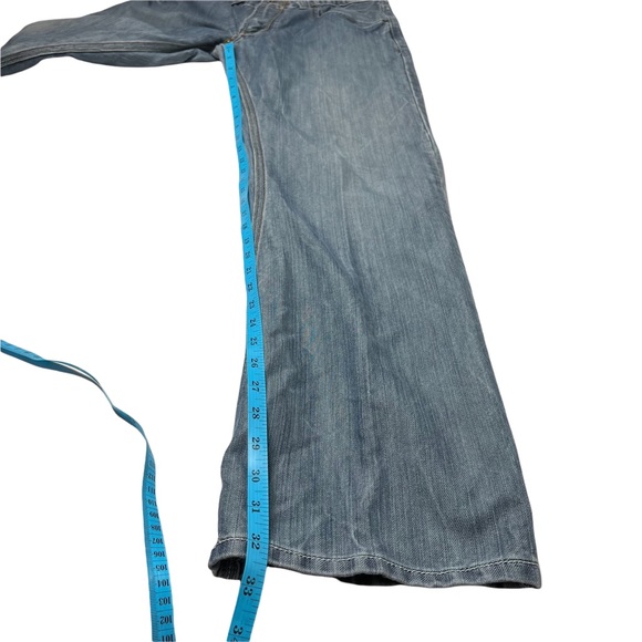 Levis 514 Slim Straight Fit Jeans Mens Light Silver Wash Denim Size 32x34 - Picture 10 of 13